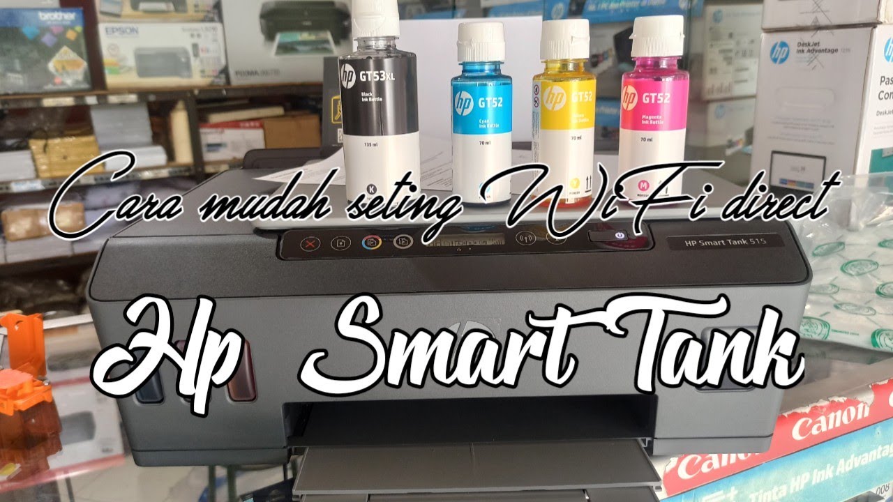 Cara gampang sering WiFi direct hp smart tank 515