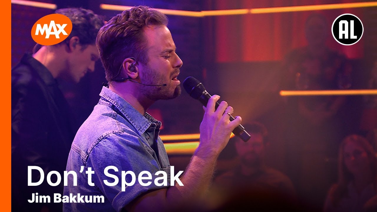 Jim Bakkum - Don't Speak (No Doubt) | ALS IK HET ZING