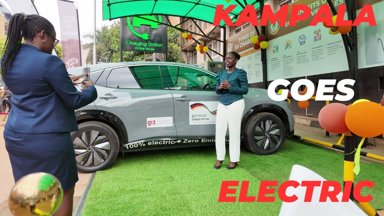 Uganda's EV Revolution Begins! First Public Charging Station Launched in Kampala!