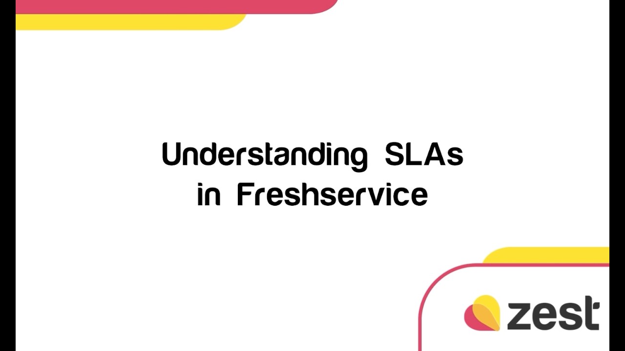 Understanding SLAs in Freshservice