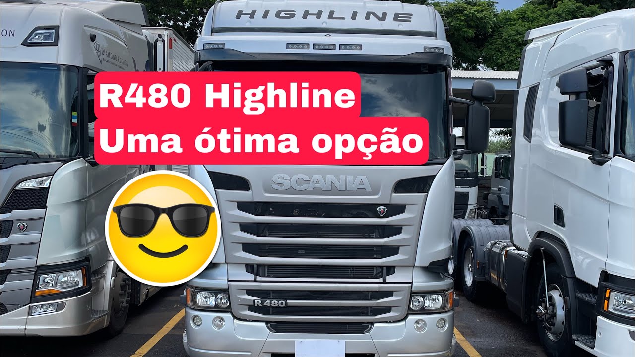 Scania R480 Highline uma ótima opção contato na descrição do vídeo