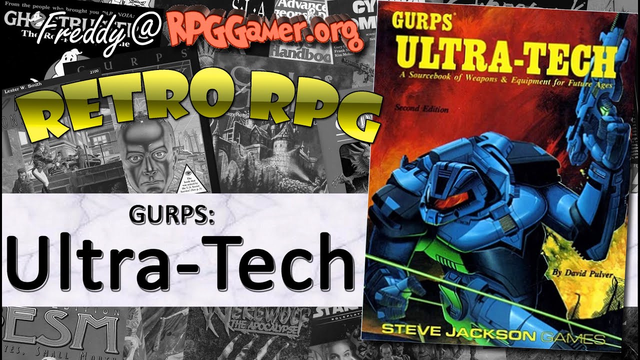Ultra Tech (GURPS, Steve Jackson Games, 1991) | Retro RPG