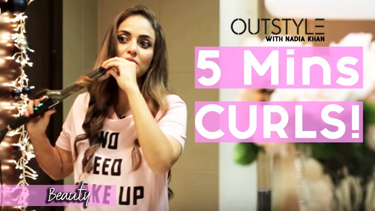 Life Hacks | Easy Tips to Curl Your Hair | Long Hair Tutorial Nadia Khan | Outstyle.com