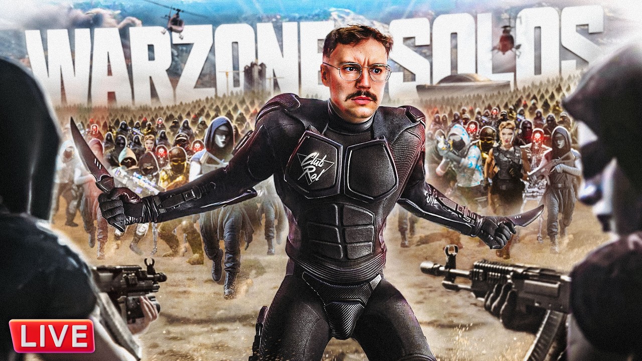 🔴LIVE -  Warzone Solos Challenges All Night Long w/ Ral