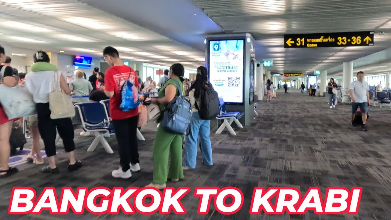 Trip Report: Thai AirAsia Economy Class Flight from Don Mueang Int'l Airport to Krabi Ao Nang 🇹🇭