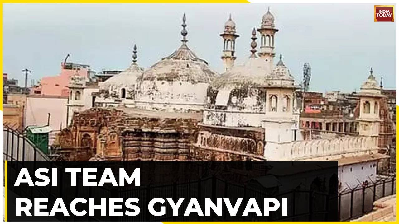 Gyanvapi survey: ASI Team Of 30 People Reaches Gyanvapi, Mega Survey Set To Begin