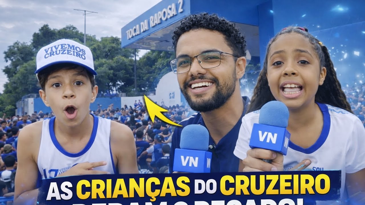 !VOCÊ NÃO VAI ACREDITAR NO QUE A TORCIDA DO CRUZEIRO FEZ NA TOCA!