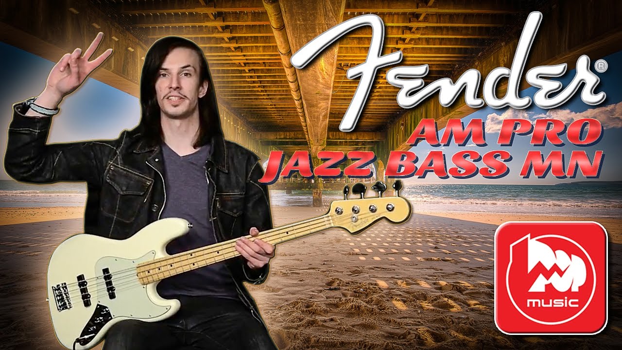 FENDER AM PRO JAZZ BASS MN - Бас-гитара новой серии AMERICAN PRO