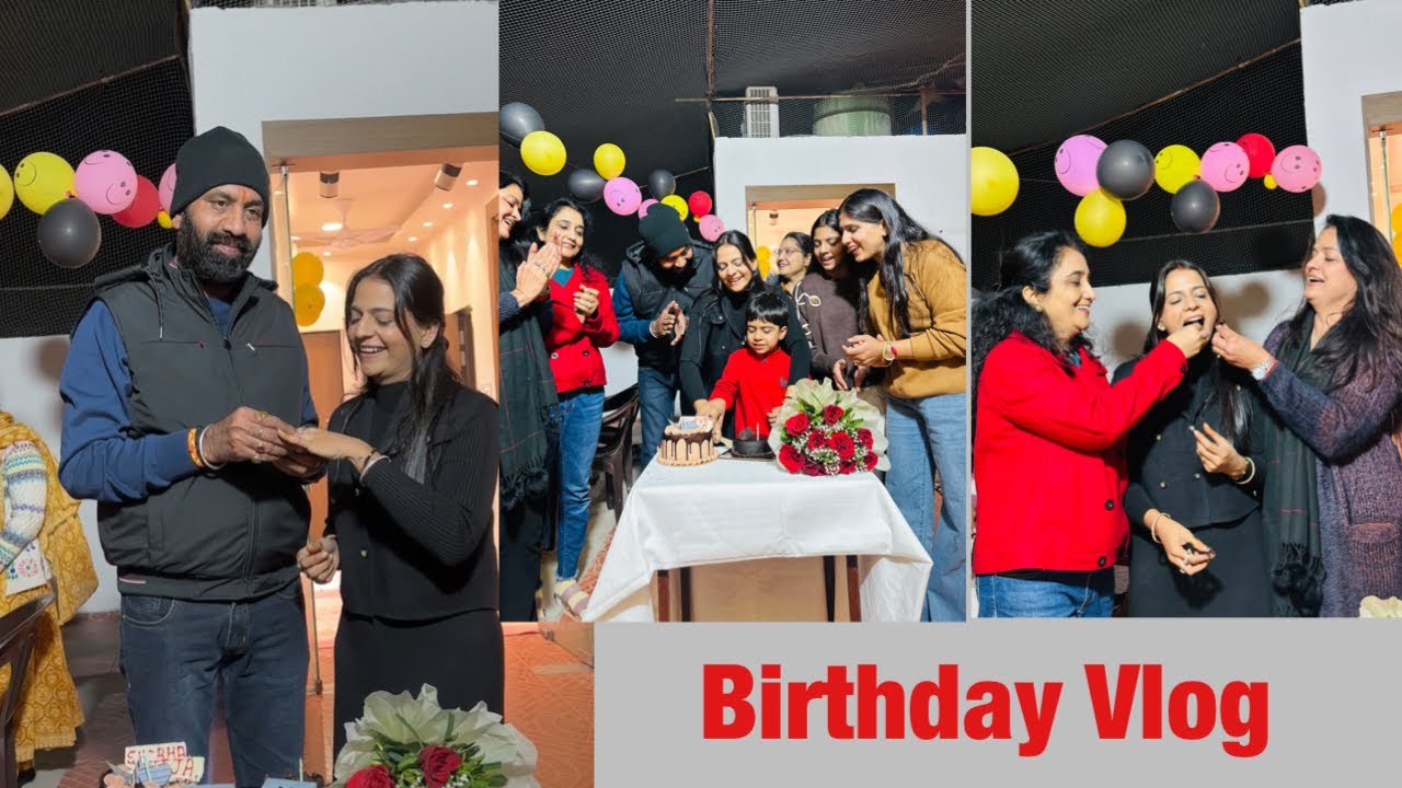 Birthday Celebration // Dost ❤️ // Sabne Milkar Kiya Khub Dance // Dimond Ring Mili Gift 🎁 