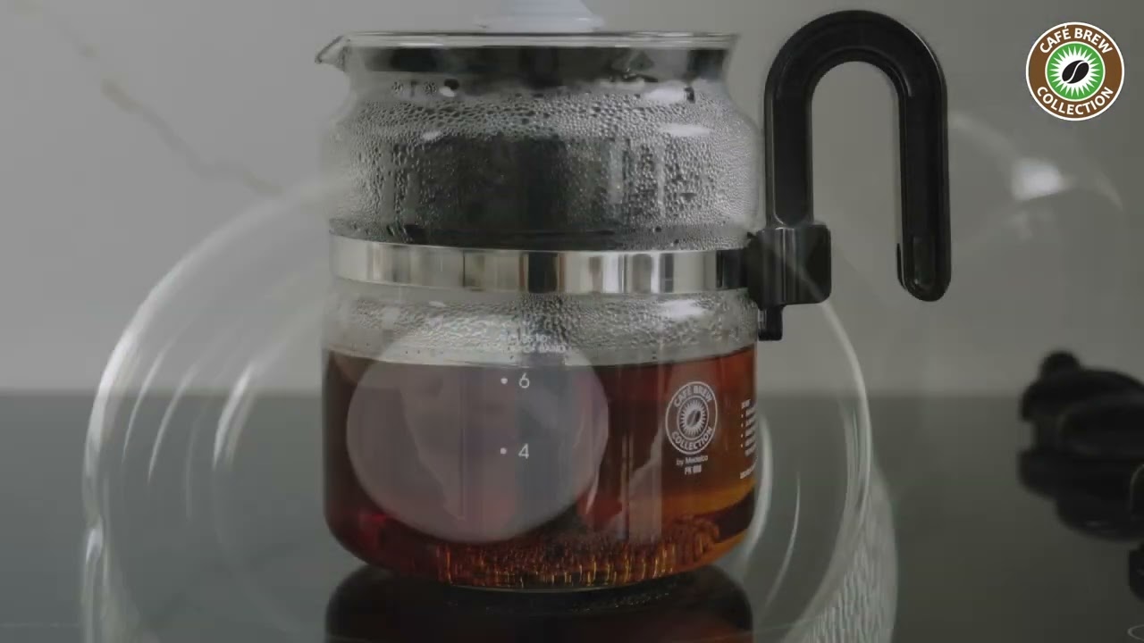 Glass Stovetop Coffee Percolator