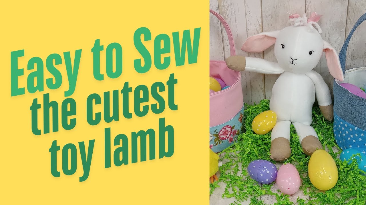 Sew an Easter Lamb or a lamb for anytime of year!
