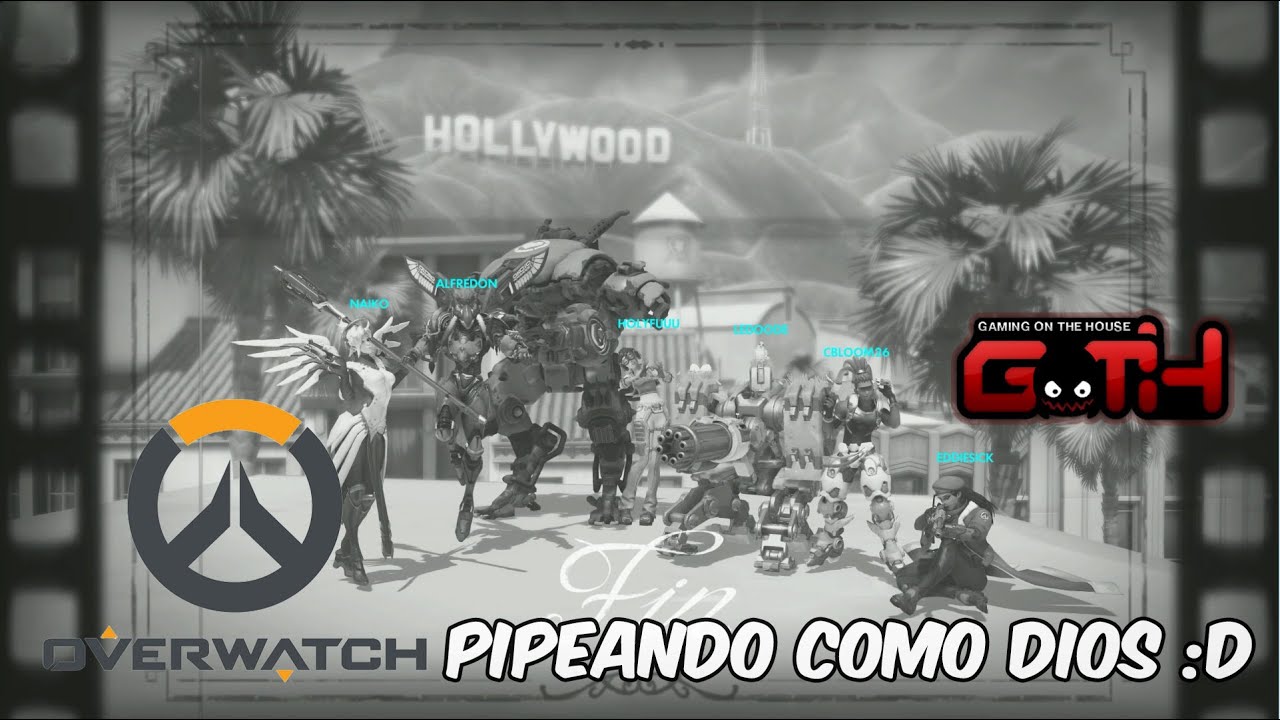 PIPEANDO COMO UN DIOS - OVERWATCH en Espa&ntilde;ol - GOTH