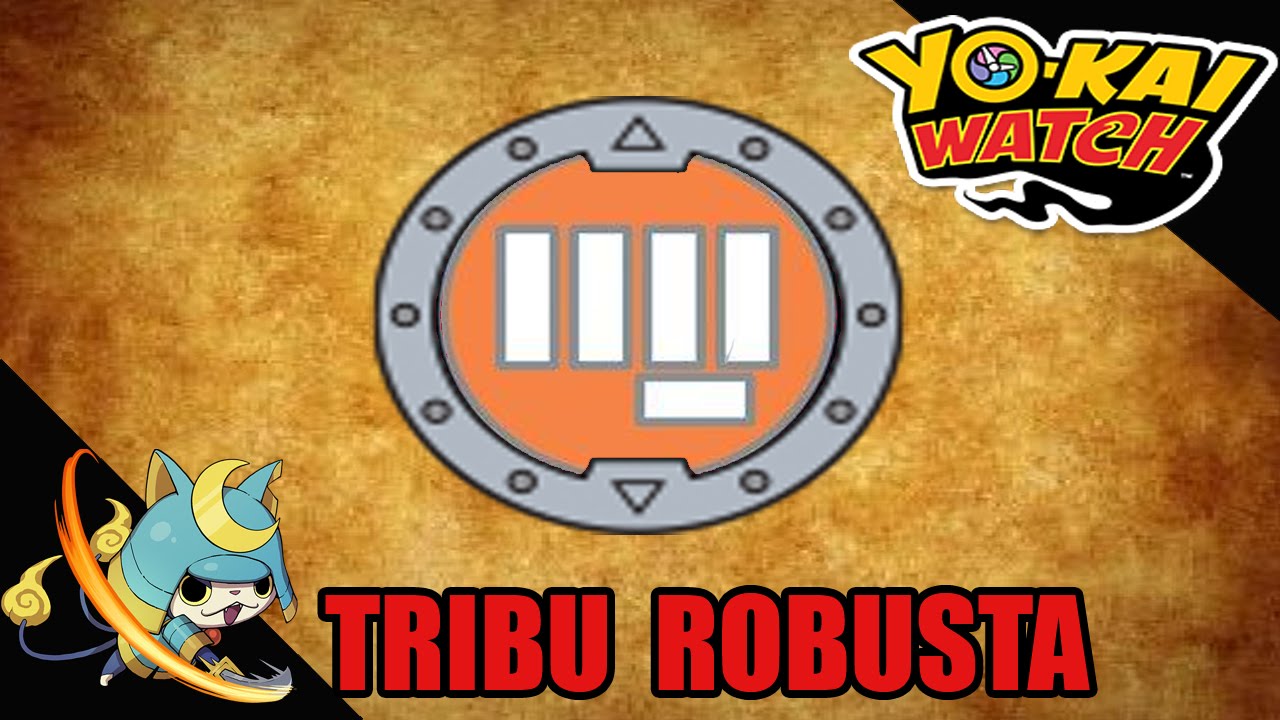 Yo-kai watch: todos los yo-kai de la tribu robusta (3DS)