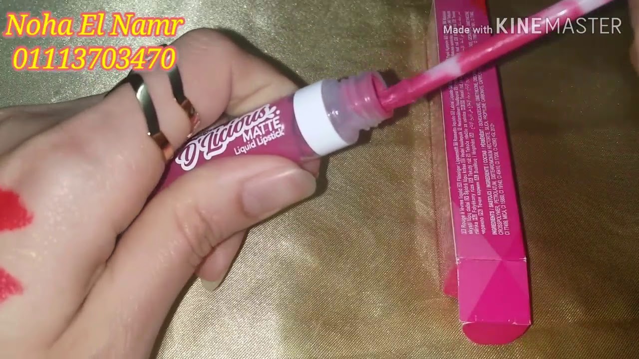 درجات روج ديليشوس كلر ترند avon ريفيو عن💄D'Licious Matte Liquid Lipstick💄