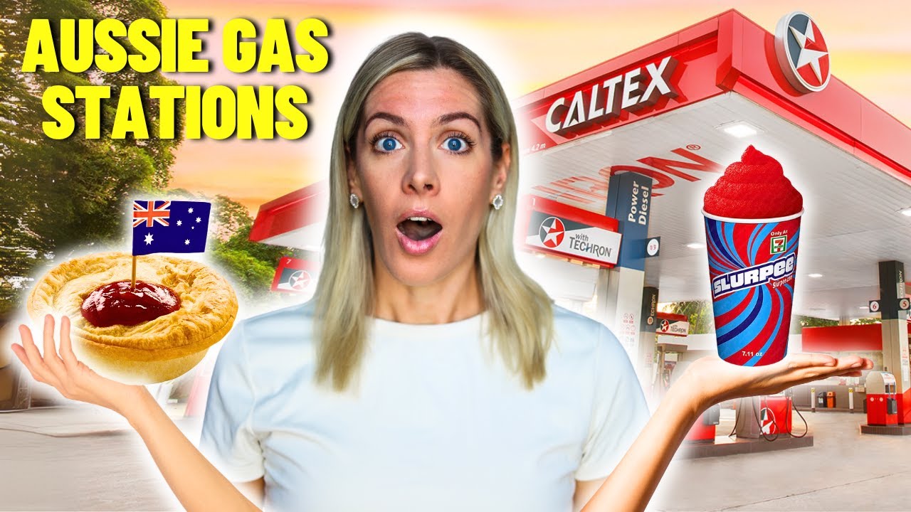 ONLY eating AUSSIE GAS STATION food for 24 HOURS! 🇦🇺