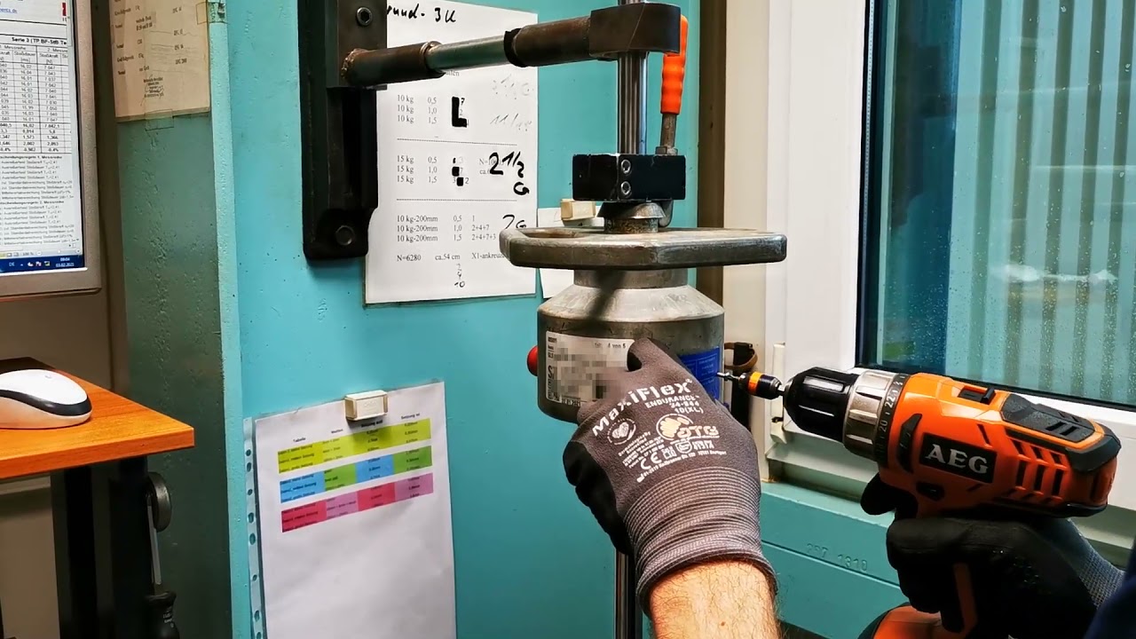 ZORN Light Weight Deflectometer Calibration Process
