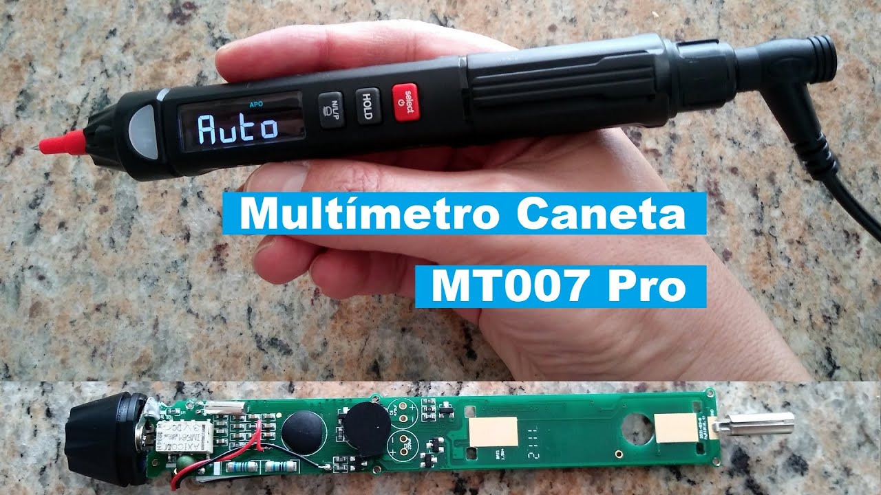 Multímetro Caneta Mustool MT007 Pro - Unboxing Radical - desmontado (Banggood)