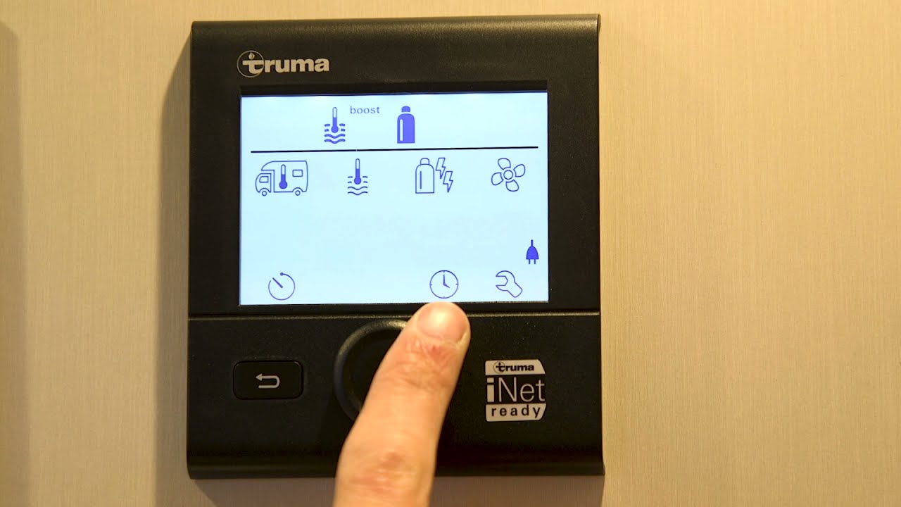 How to use your Truma Combi 6E Panel