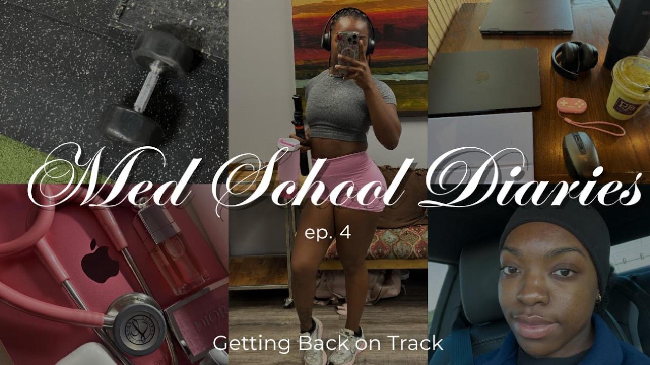 Med School Diaries 🎧 | Ep. 4 | New Year Reset as a Fit Med Student 🤍