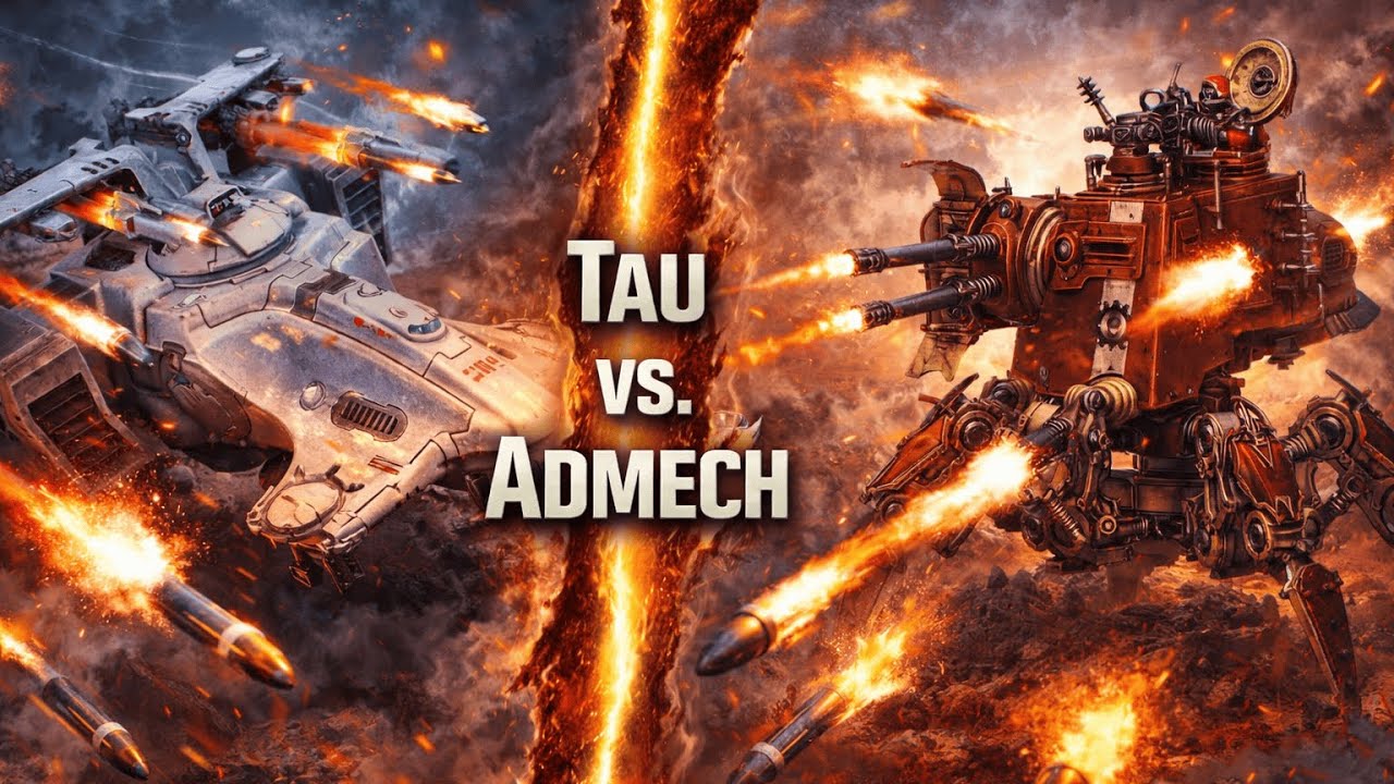 Finally Cracking the Cursed Matchup | Tau vs. Admech | WH40k: Gladius – RoW