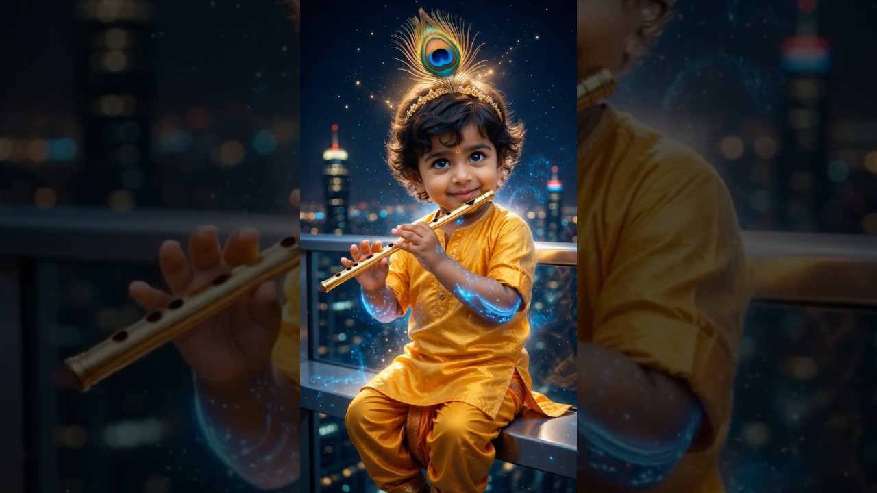 He Met Krishna on the 50th Floor! 😱 #aikatha #mythologicalstories #jaishreekrishna #jaishreeshyam