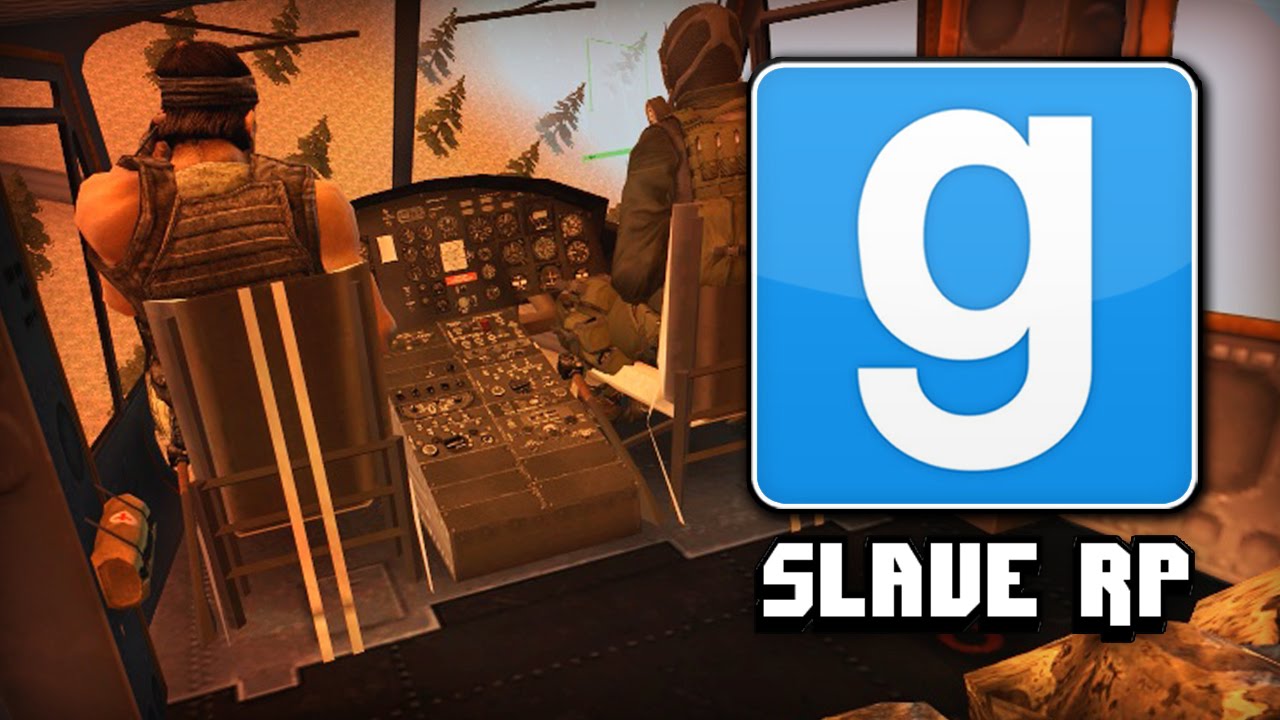 UH OH WE'RE GOING DOWN! (Garry's Mod Slave RP)