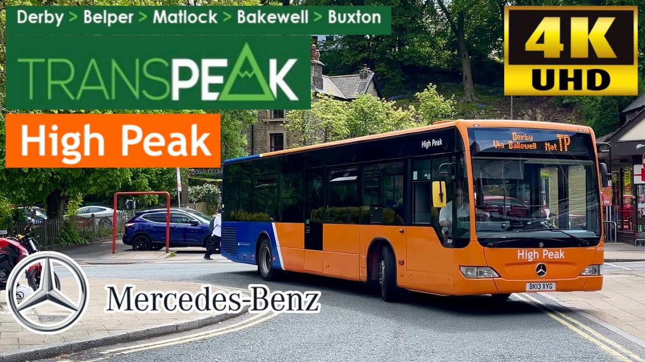 [High Peak Buses: TransPeak Buxton to Derby via Bakewell & Darley Dale] Mercedes-Benz Citaro O530