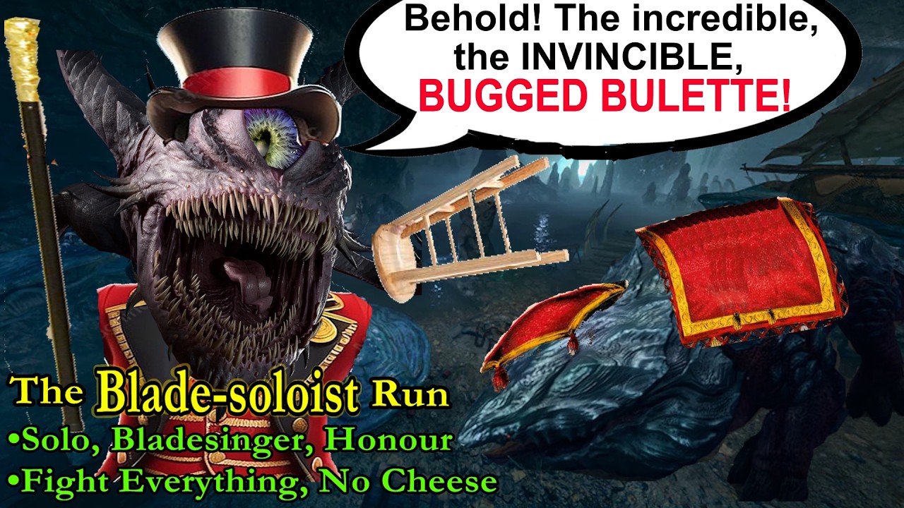 The Most Dangerous Game: Instant-Death Dwarves and Invincible Bulettes | BG3, Blade-Soloist Run