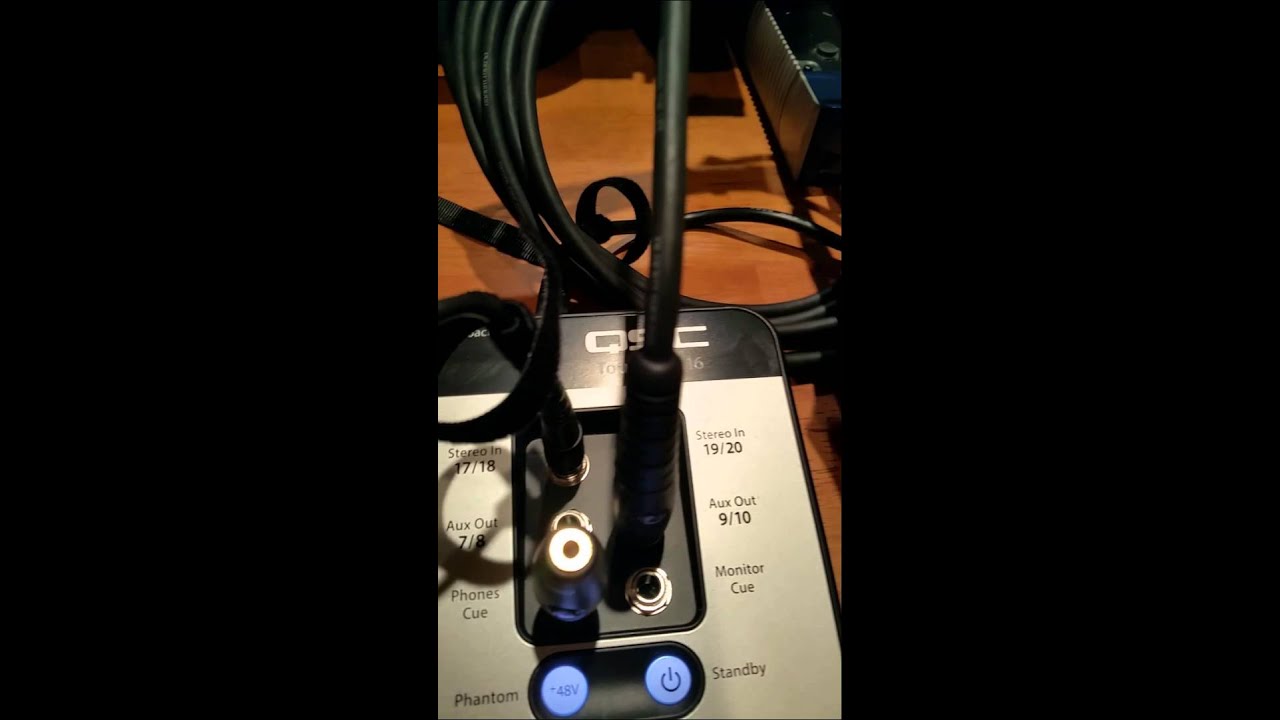 QSC Monitor Mix Options 1 - For Bill