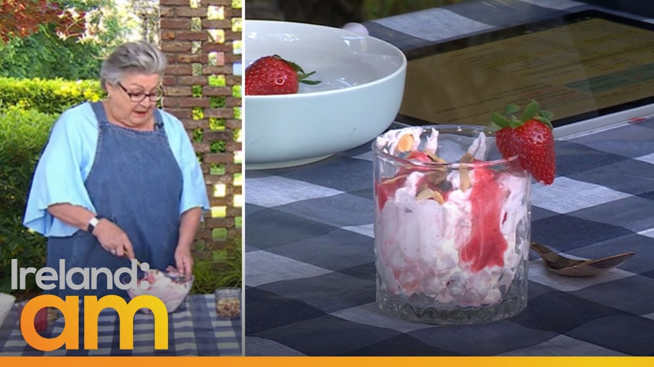 Catherine Leyden’s Classic Eton Mess 🍓 A Quick & Easy Summer Dessert!