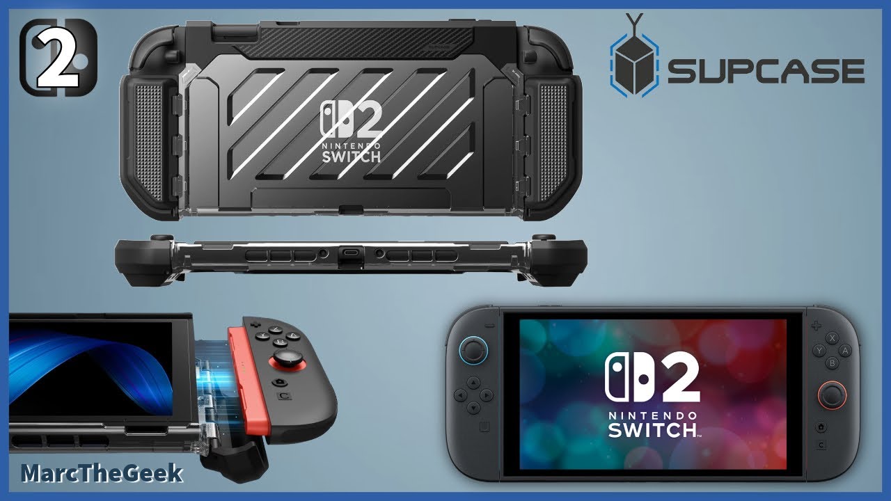 Nintendo Switch 2 SUPCASE Grip Case Hands On
