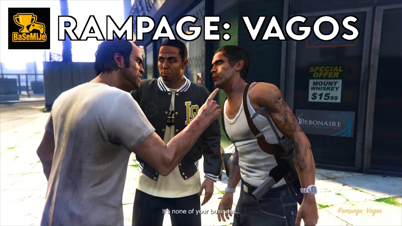 Grand Theft Auto V | Neutralize 30 Vagos Gang Members