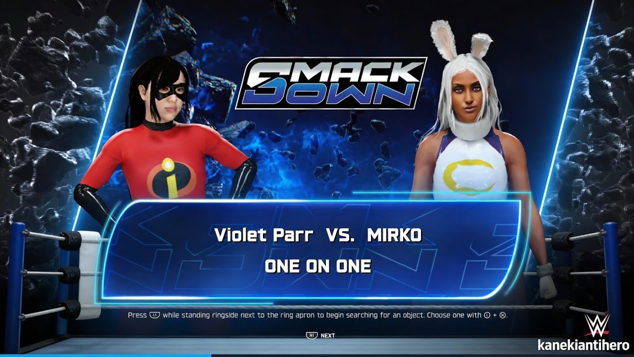 WWE 2K25 Violet Parr VS Mirko