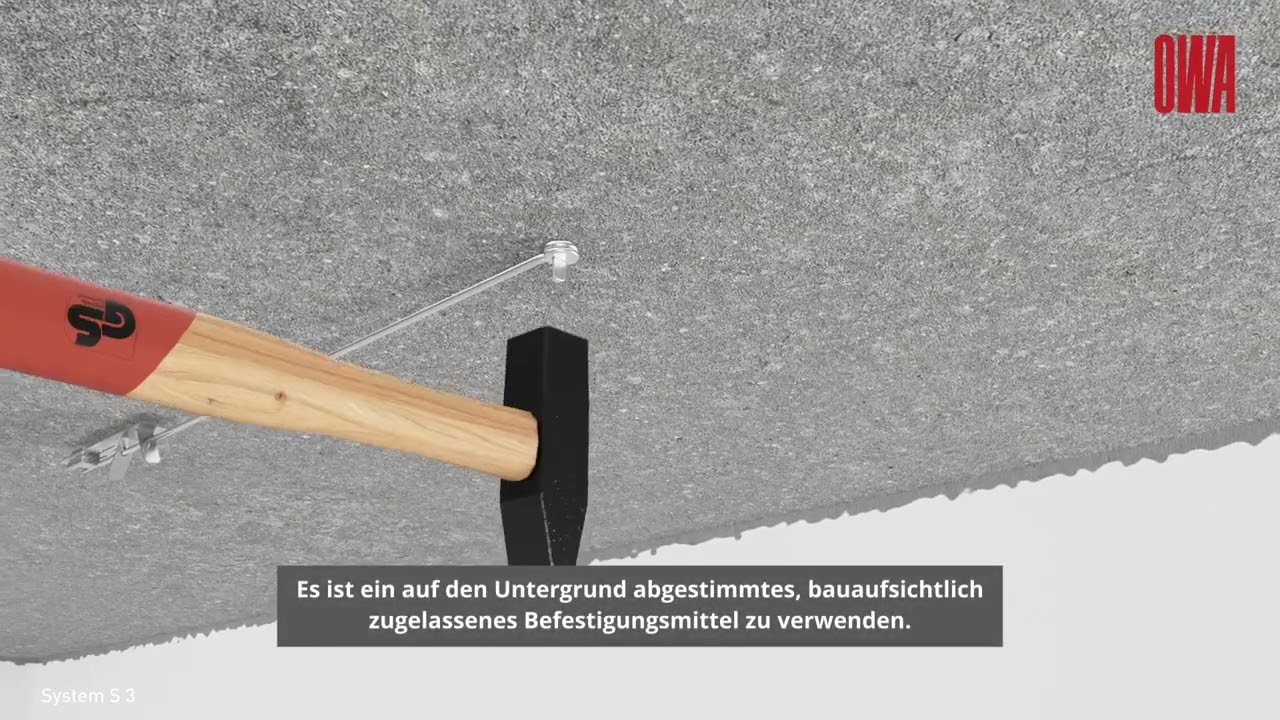 OWA System S3 Montage Animation deutsch