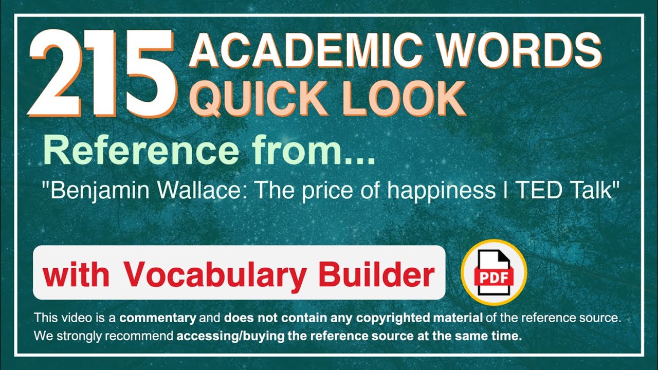 215 Academic Words Quick Look Ref from 