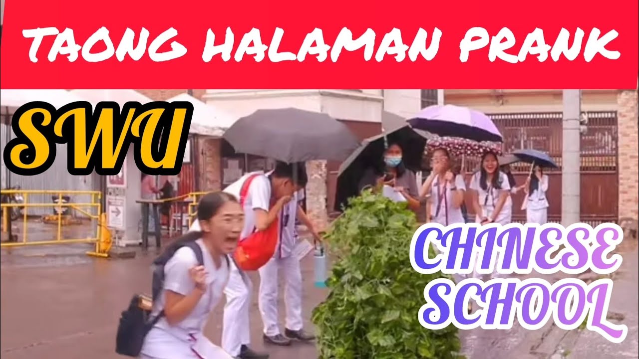 TAONG HALAMAN PRANK: SWU AND CHINESE SCHOOL