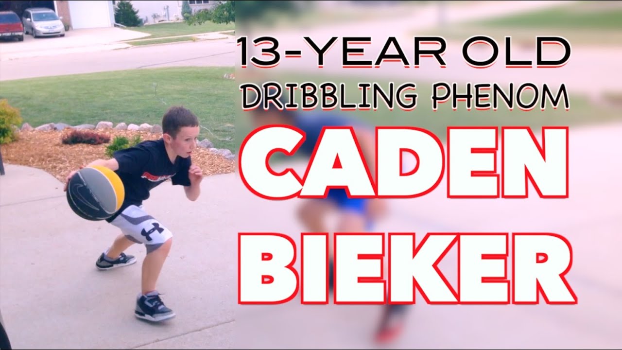 13-Year Old Dribbling Phenom Caden Bieker | Basketball Skills