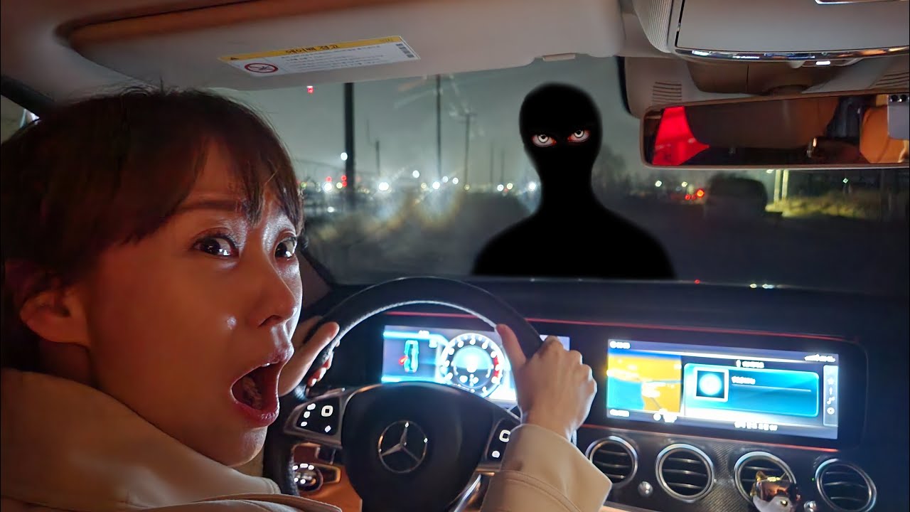 끝까지 따라와요!! 조이퐁의 무서운 자동차 귀신 공포 이야기 Scary car ghost story