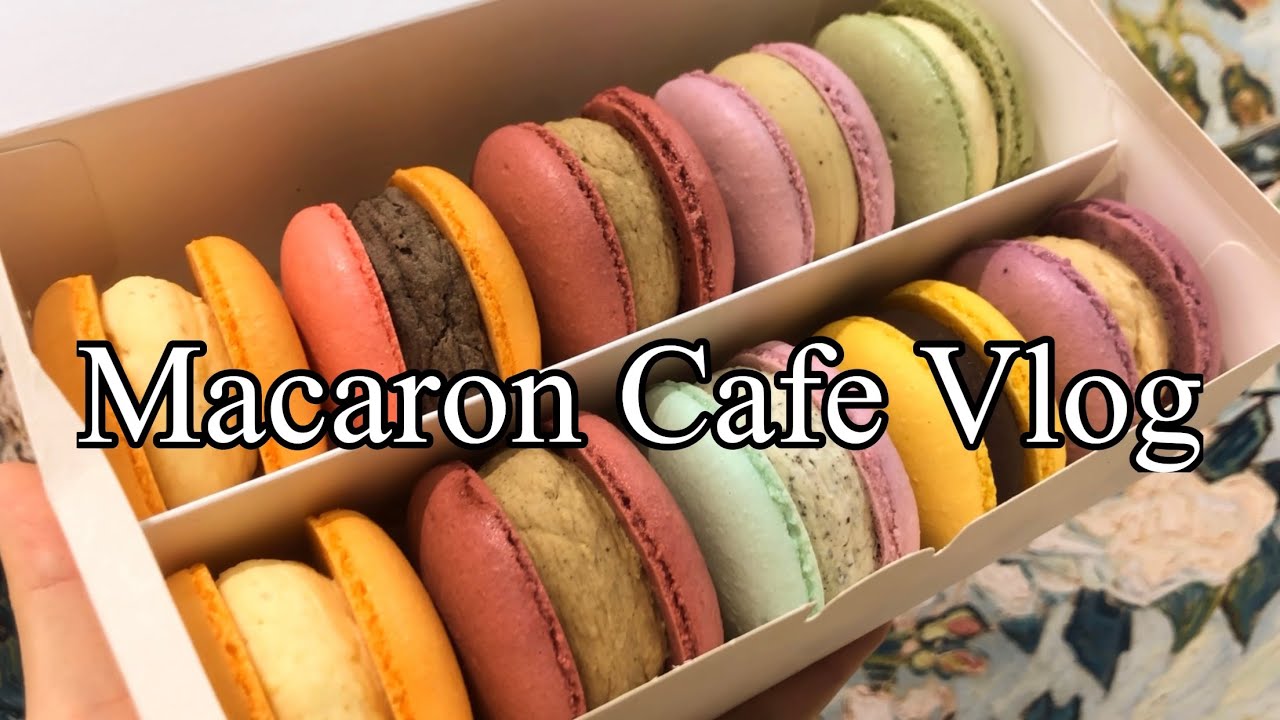 ENG)CAFE VLOG카페브이로그 | 마카롱카페 사장의 오픈부터 마감까지 | 개인 카페 알바 | 개인카페사장의 하루 | 마카롱macaron | 카페알바브이로그 | 개인카페브이로그