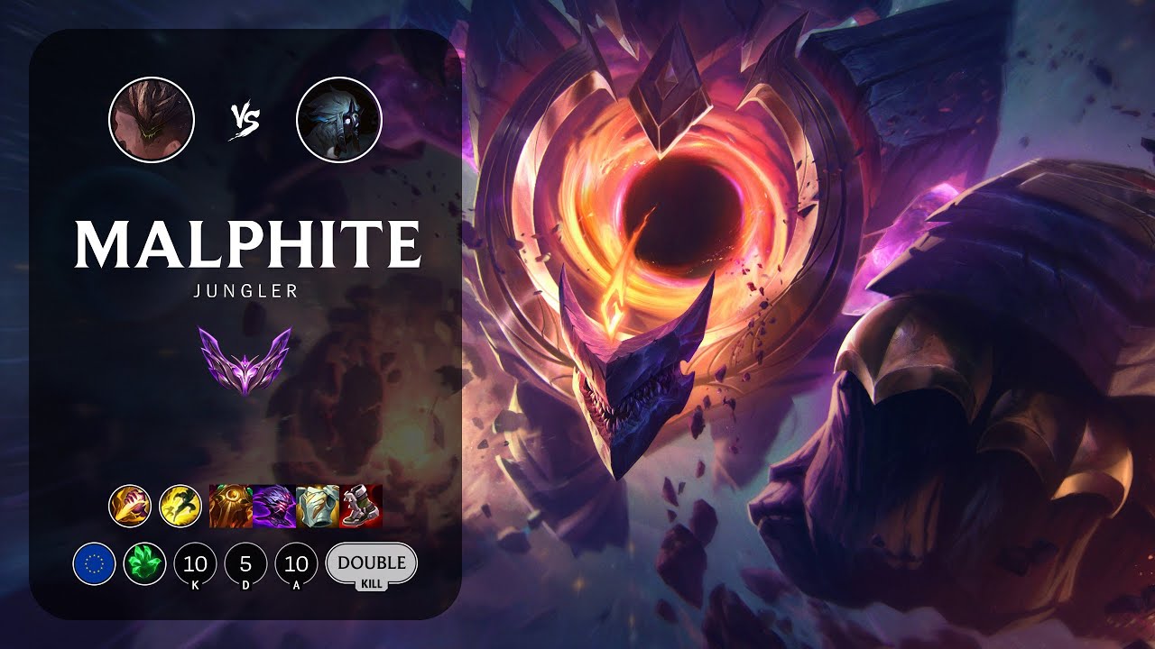 Malphite Jungle vs Kindred - EUW Master Patch 13.12