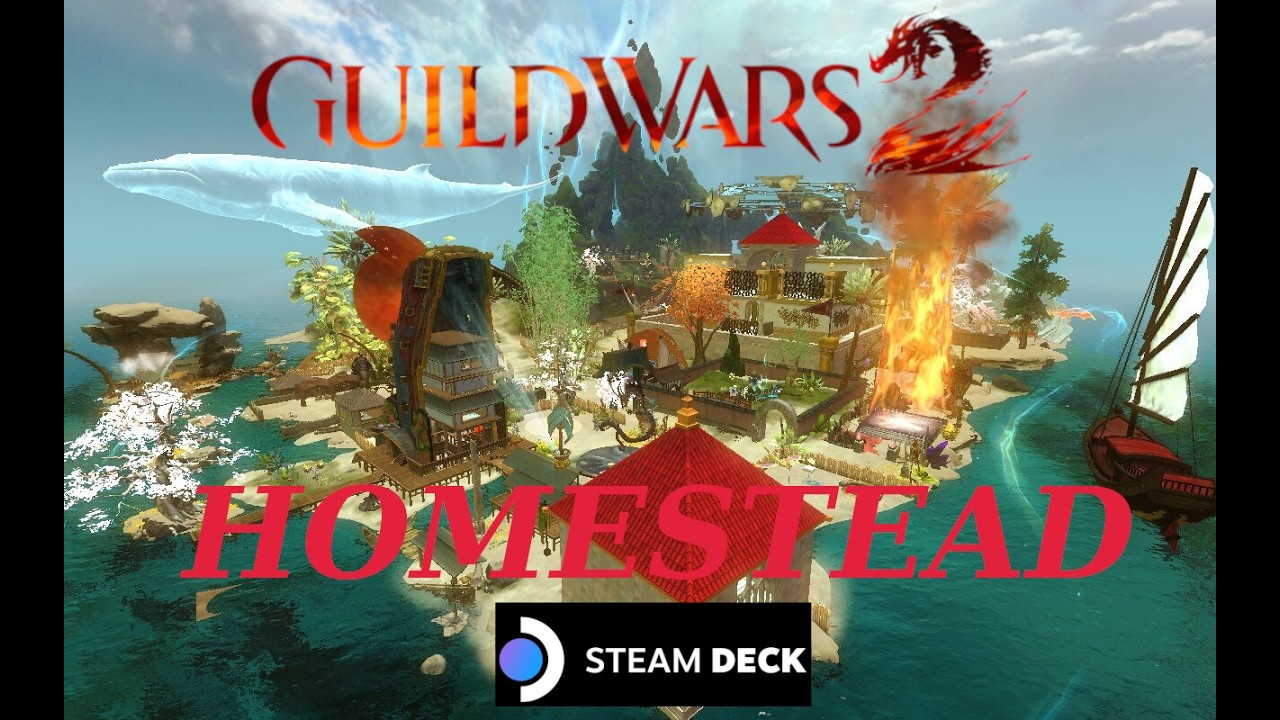 GW2 Homestead Showcase: My Comosus Isle Home (Max Decorations!)