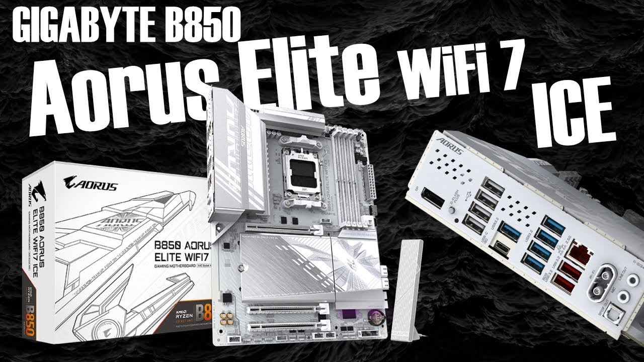 GIGABYTE B850 AORUS Elite WiFi7 ICE - Endlich White Build PERFEKTION