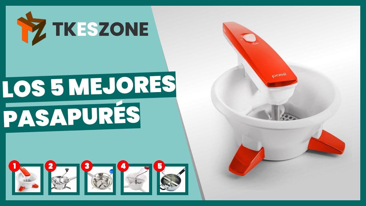 Los 5 mejores pasapur&eacute;s