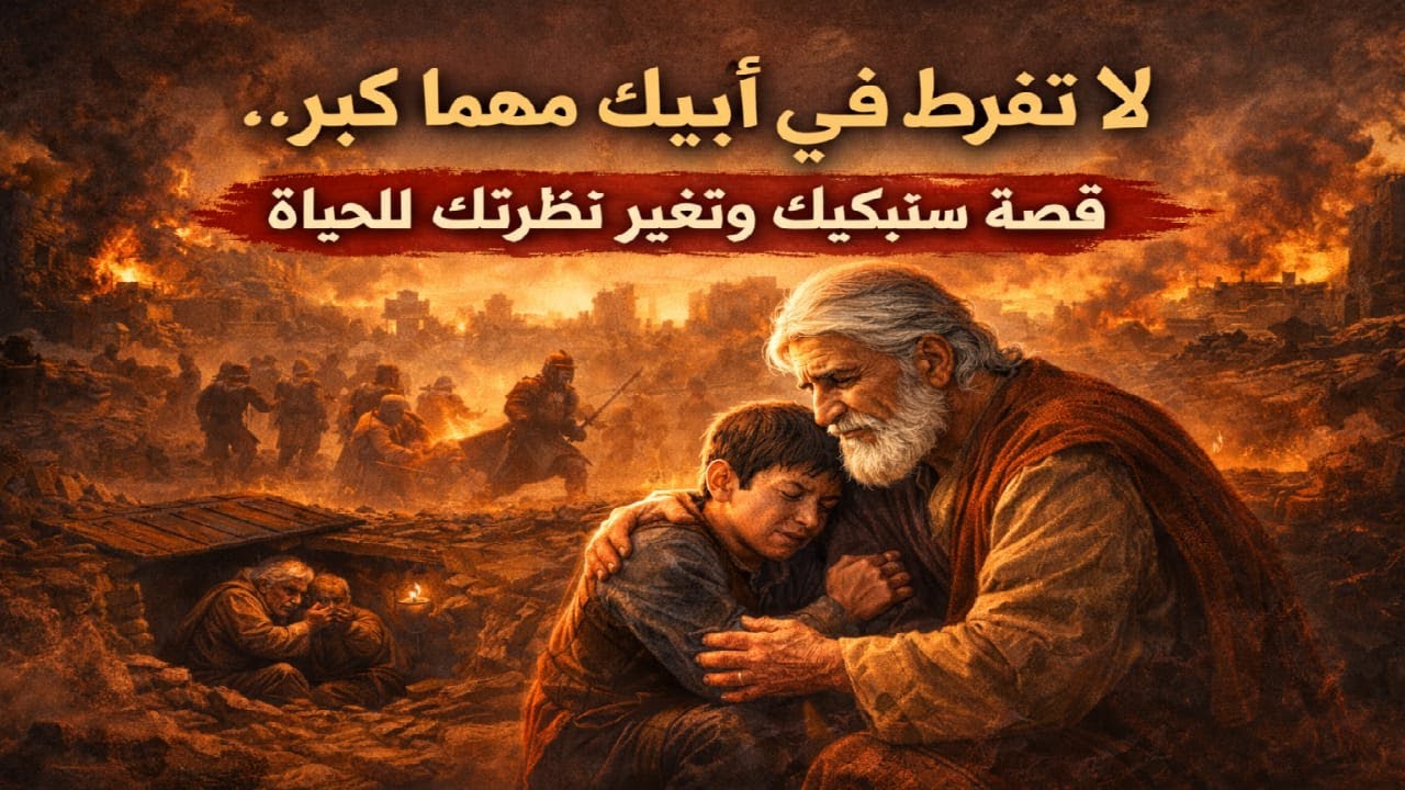 قصة دهاء الملك ..وذكاء الاب ينقذهما من الموت