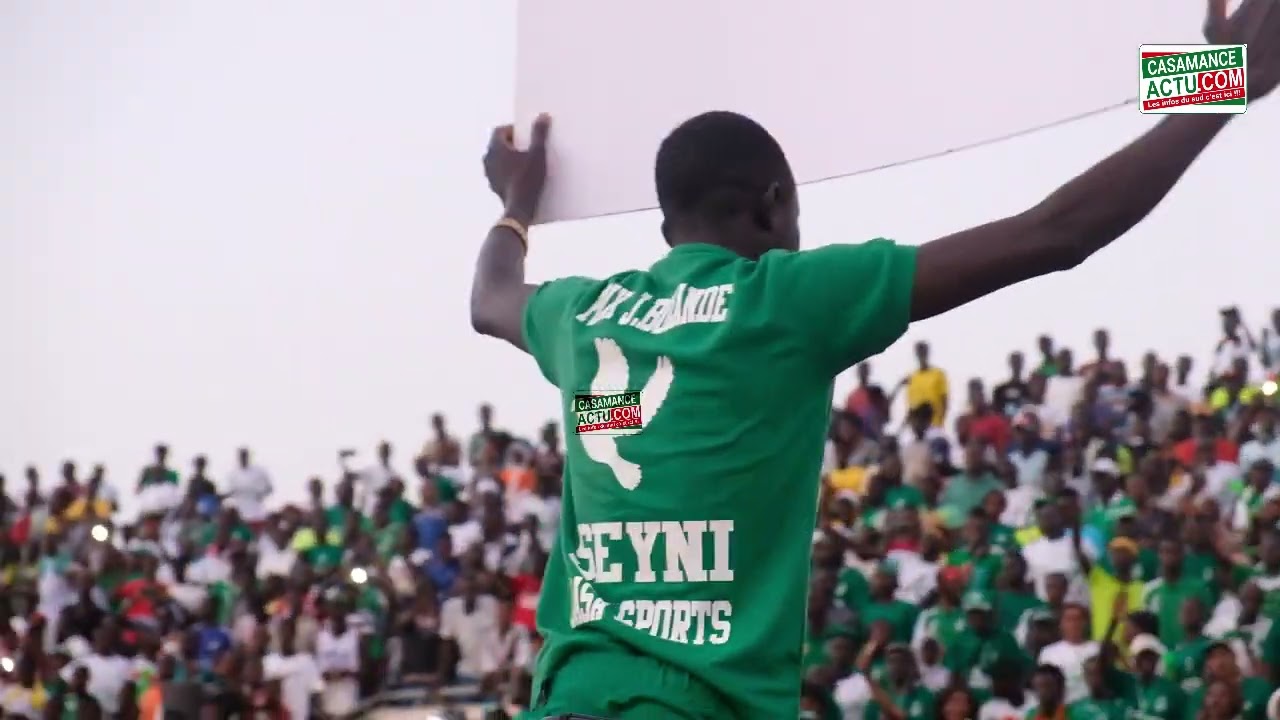 Ziguinchor: Casa Sport champion du Sénégal, revivez l'ambiance folle au stade Aline Sitoé Diatta