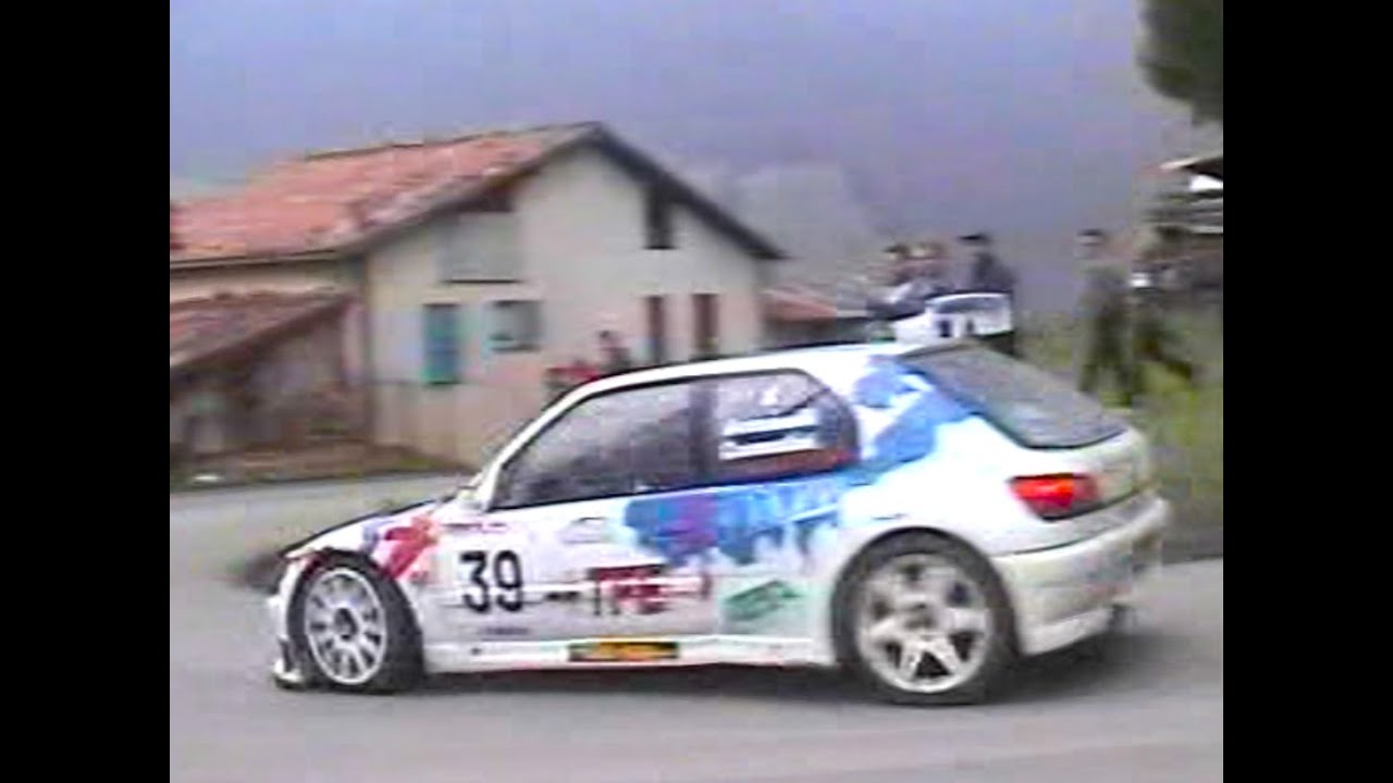 2002 Rally 1000 Miglia BS. PS: Pertiche. By AECGvideo.