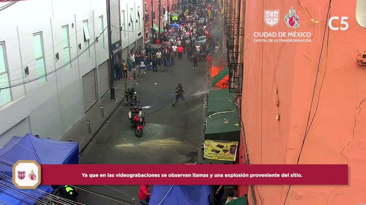 Incendio de negocio  | #C5CorazónDeLaCDMX