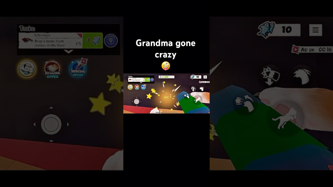 I Am Cat Mobile Game Grandma's Frying Pan Adventures: Caught in Cat-astrophe! #mobilegameenthusiast
