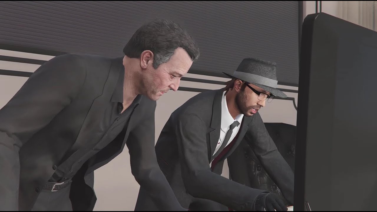 Mikey STILL GOT IT - Michael helps protect my mansion in GTA Online - Final Mansion DLC mission