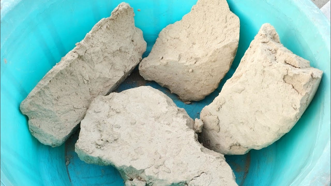 ASMR Pure Clay dry Crumbling, Soft mud satisfying Crumble ASMR community @CS ASMR 146   #satisfying